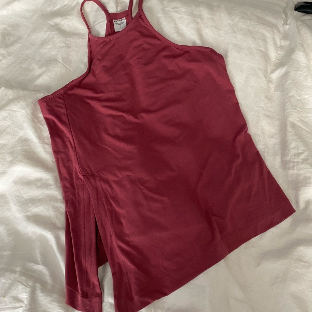 Athleta Red Tank Top